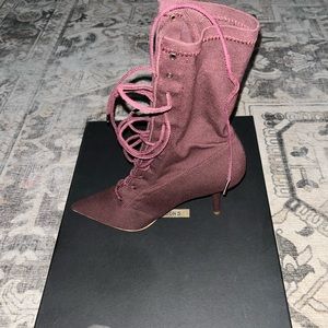 YEEZY SEASON 5 lace up boots